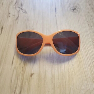 Girls Children's Place Orange Rhinestones Ages 4 to 7 Sunglasses